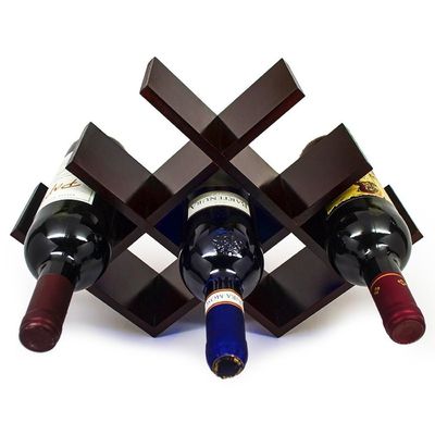 Le support acrylique de bouteille d'artisanat fin, le support 17.3x11.5x4 de vin de papillon s'avance petit à petit